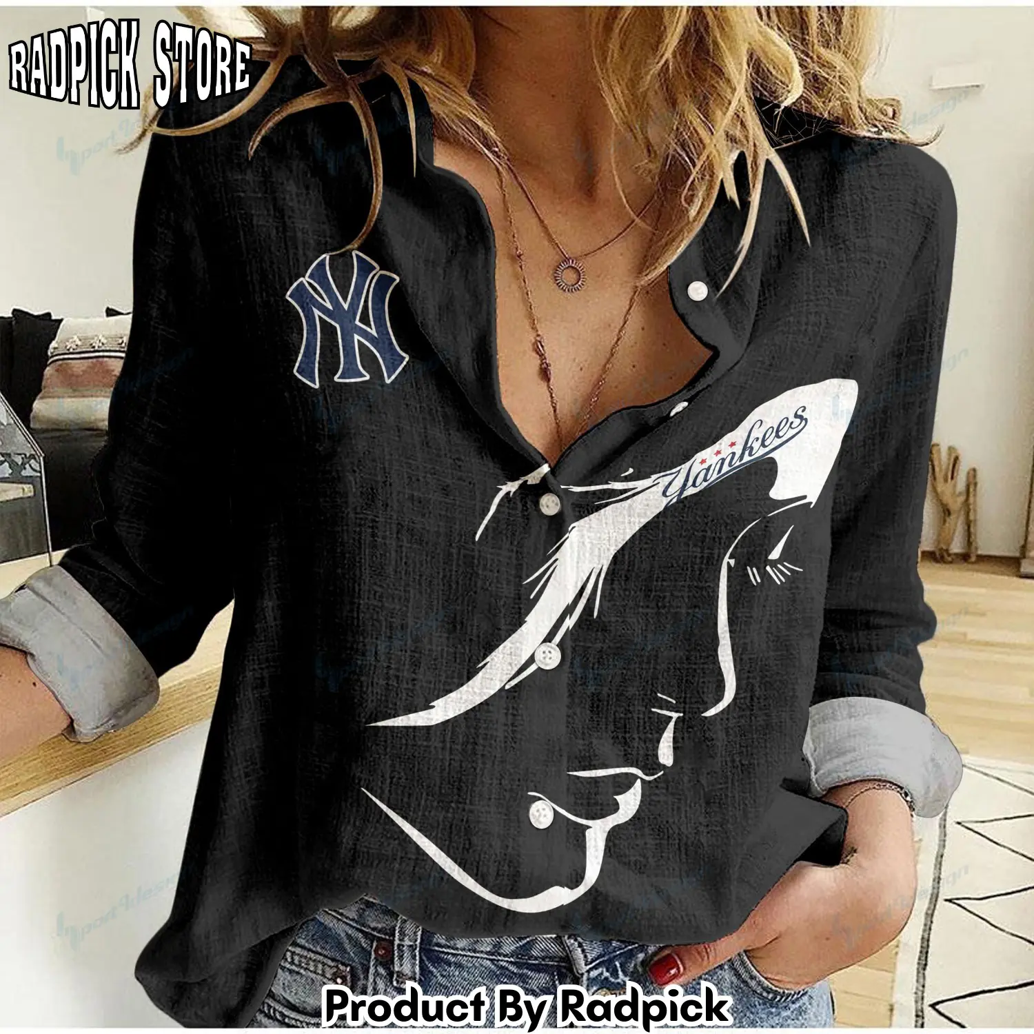 Radpick new york yankees woman shirt rp662483